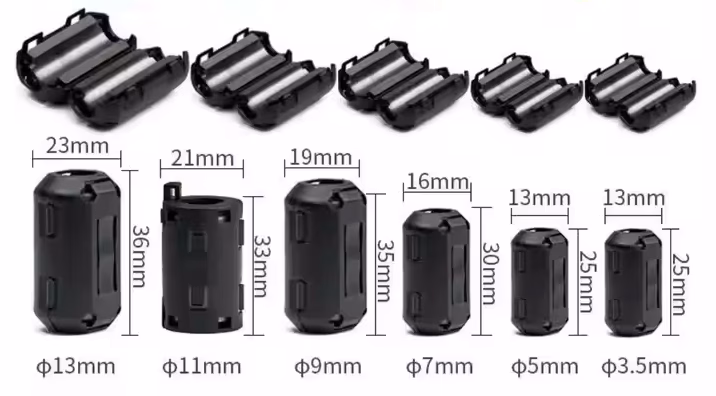 Clip-on Common Chokes